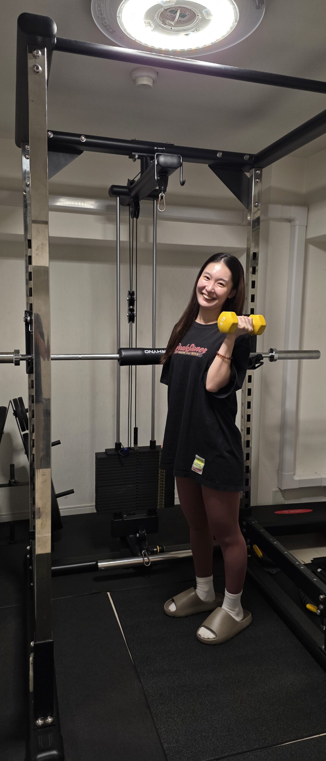 トレーニングを終えて笑顔のお客様