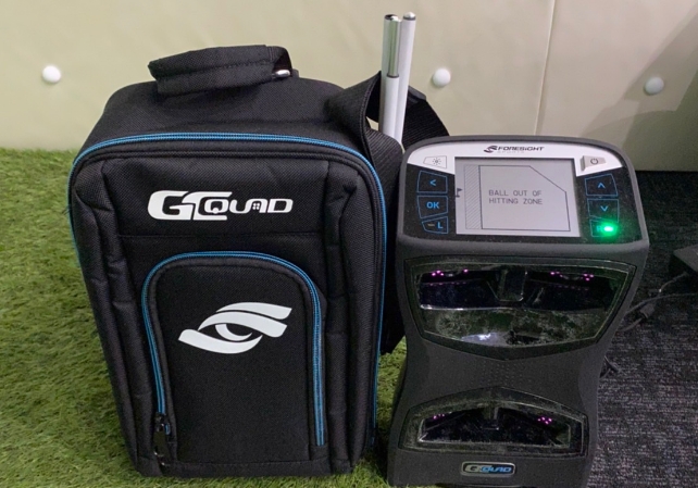 Sky Golfに設置されている弾道測定器GC4